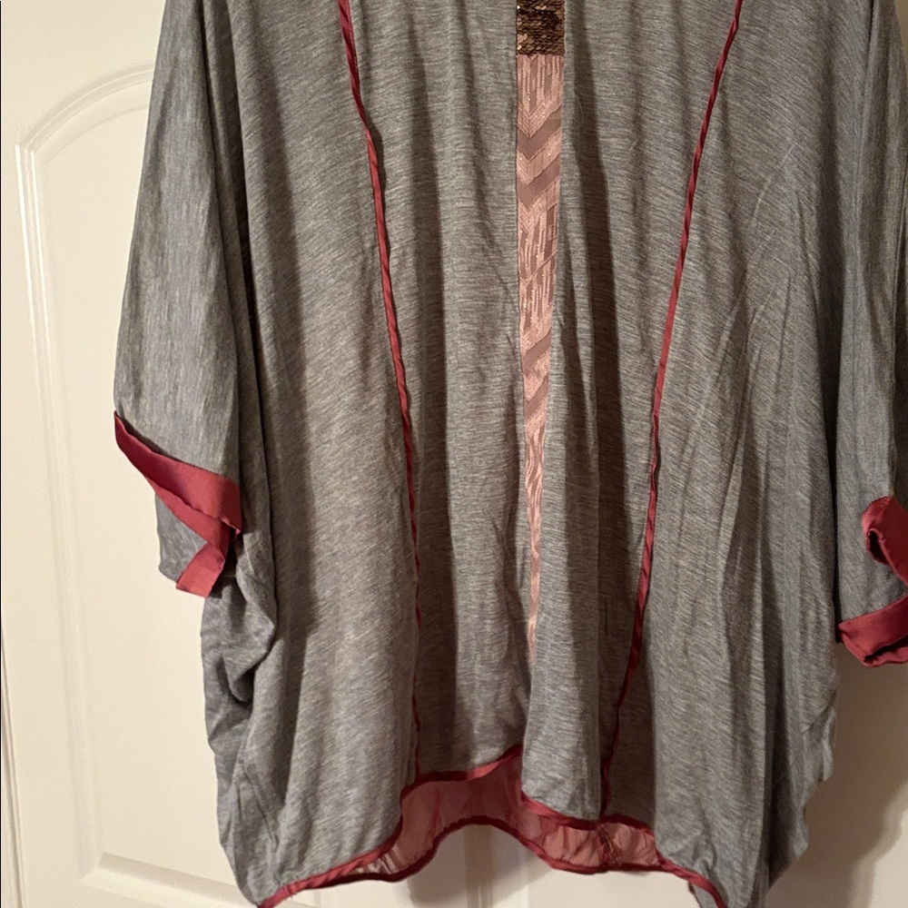 Chic Patchwork Blouse With Sequin Detail - image 6